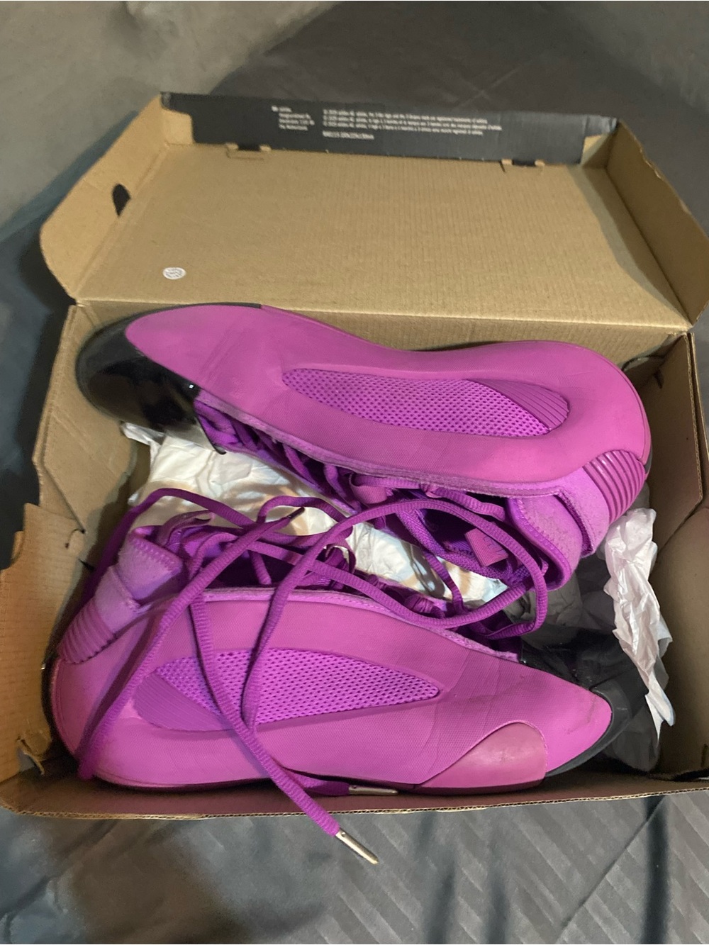 Women’s Purple Lace-Up Athletic Sneakers